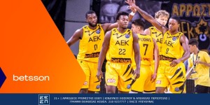 Ρίγα-ΑΕΚ BETSSON BC με Bet Builder και Σούπερ Αποδόσεις στην Betsson (29/10)